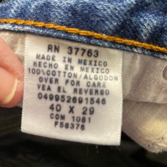 Mark Member’s Mens Jeans Sz 40x29 - Picture 8 of 16